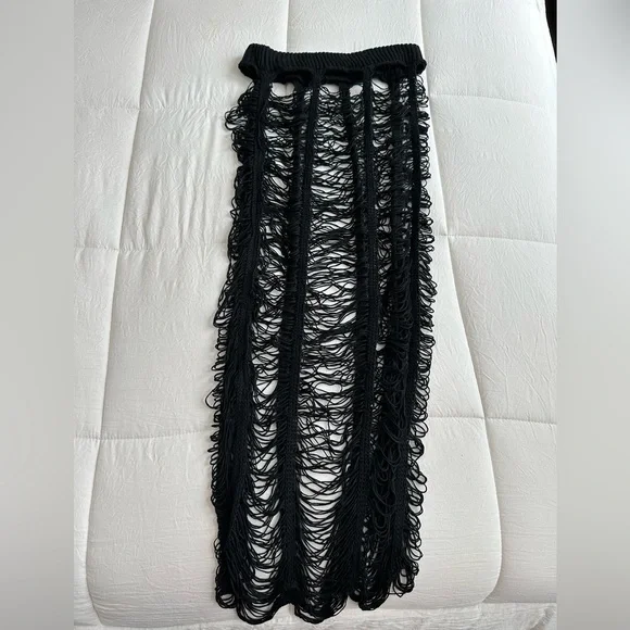 Shein Crochet Cover Up - Picture 5 of 9